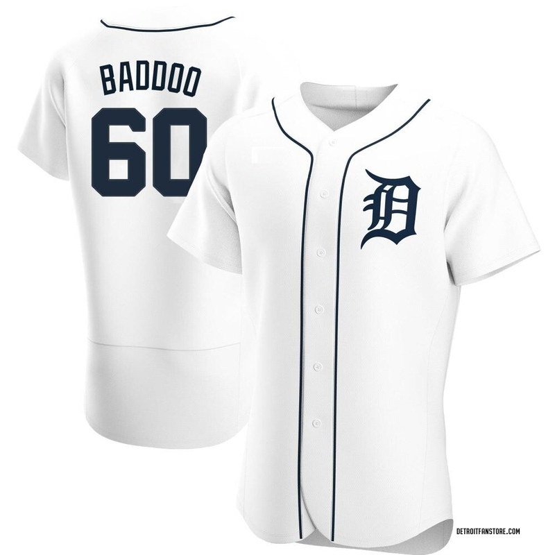 Akil Baddoo Men's Detroit Tigers Home Jersey - White Authentic