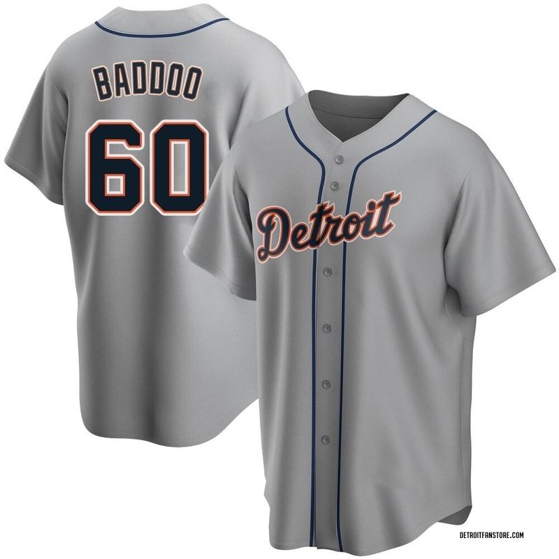 Akil Baddoo Youth Detroit Tigers Road Jersey - Gray Replica