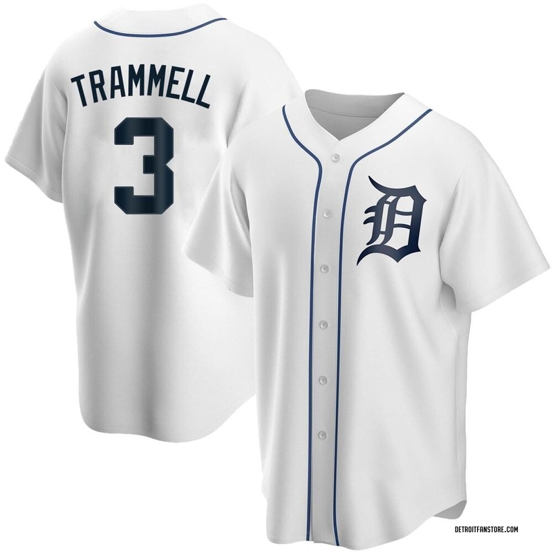 alan trammell signed jersey