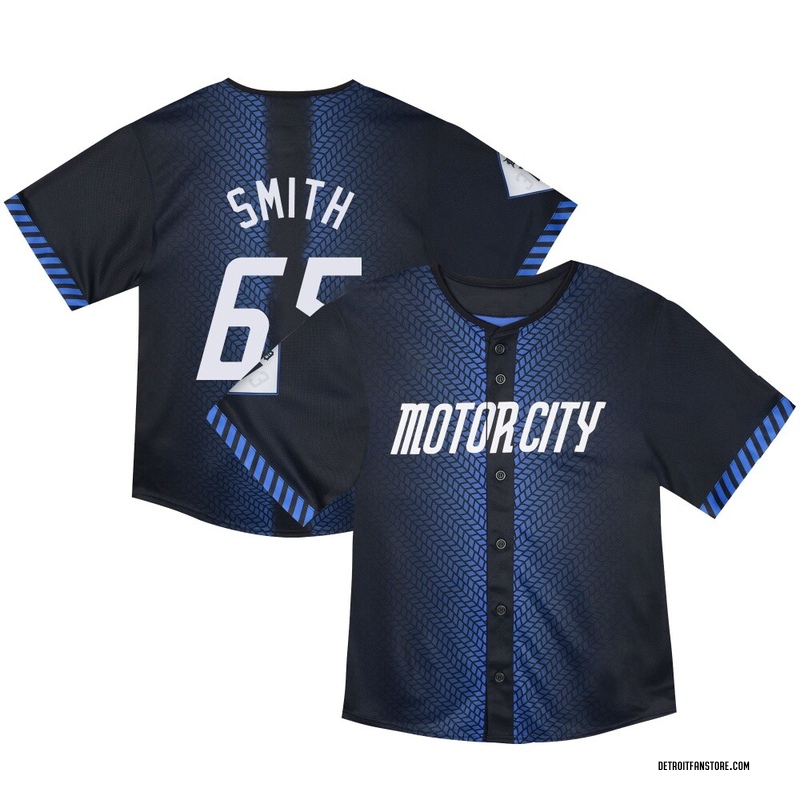 Burch Smith Toddler Detroit Tigers & Preschool 2024 City Connect Jersey - Blue Limited