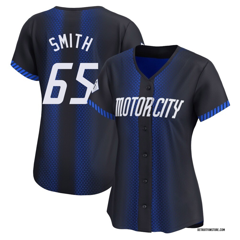 Burch Smith Women's Detroit Tigers 2024 City Connect Jersey - Blue Limited
