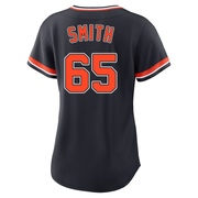 Burch Smith Women's Detroit Tigers Alternate 2nd Jersey - Navy Replica