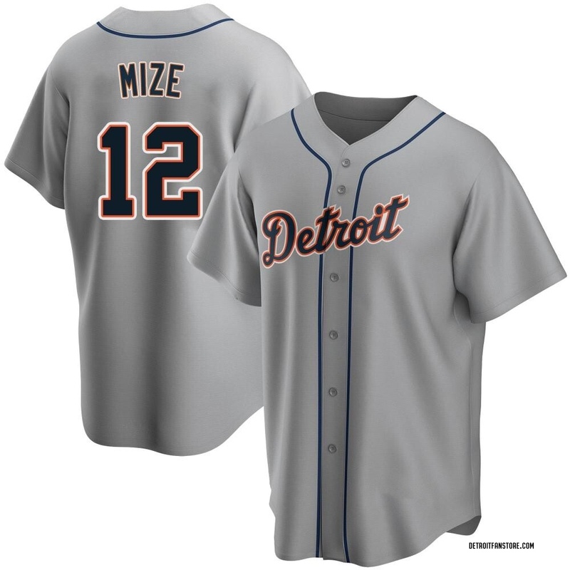 Casey Mize Men's Detroit Tigers Road Jersey - Gray Replica