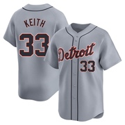 Colt Keith Men's Detroit Tigers Road Jersey - Gray Limited