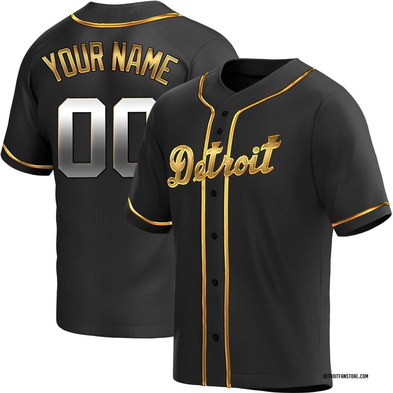 Detroit Tigers MLB Personalized Mix Baseball Jersey - Growkoc