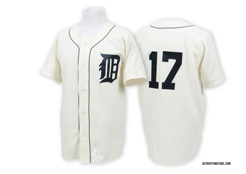 Denny McLain Men's Detroit Tigers Throwback Jersey - White Authentic