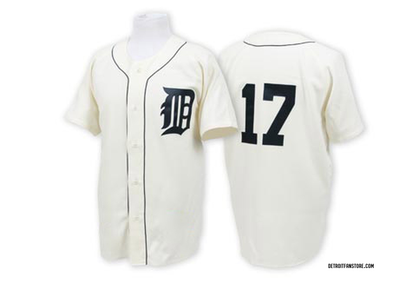 Denny McLain Men's Detroit Tigers Throwback Jersey - White Replica