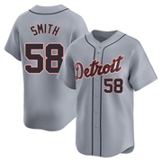 Dylan Smith Men's Detroit Tigers Road Jersey - Gray Limited