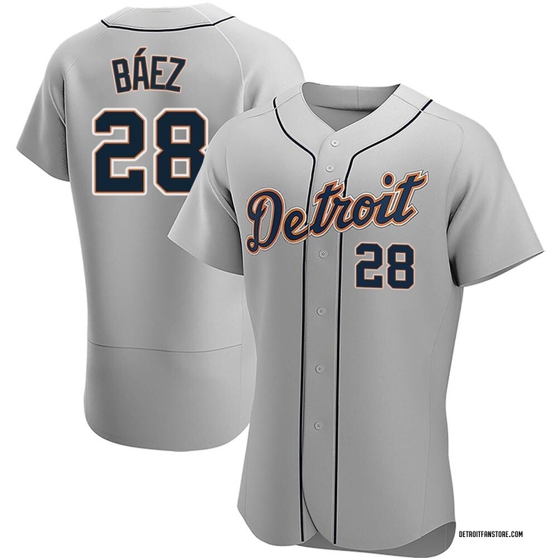 Javier Baez Jersey Authentic Tigers Javier Baez Jerseys Uniform