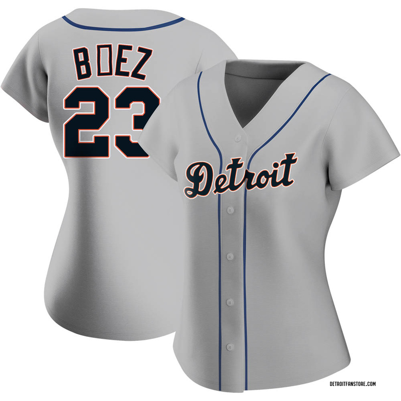 Javier Baez Women's Detroit Tigers Alternate Jersey - Black Holographic  Replica