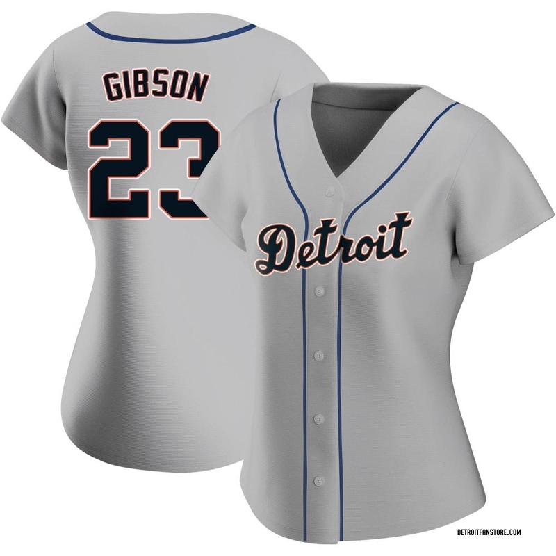 Kirk Gibson Women's Detroit Tigers Road Jersey - Gray Authentic