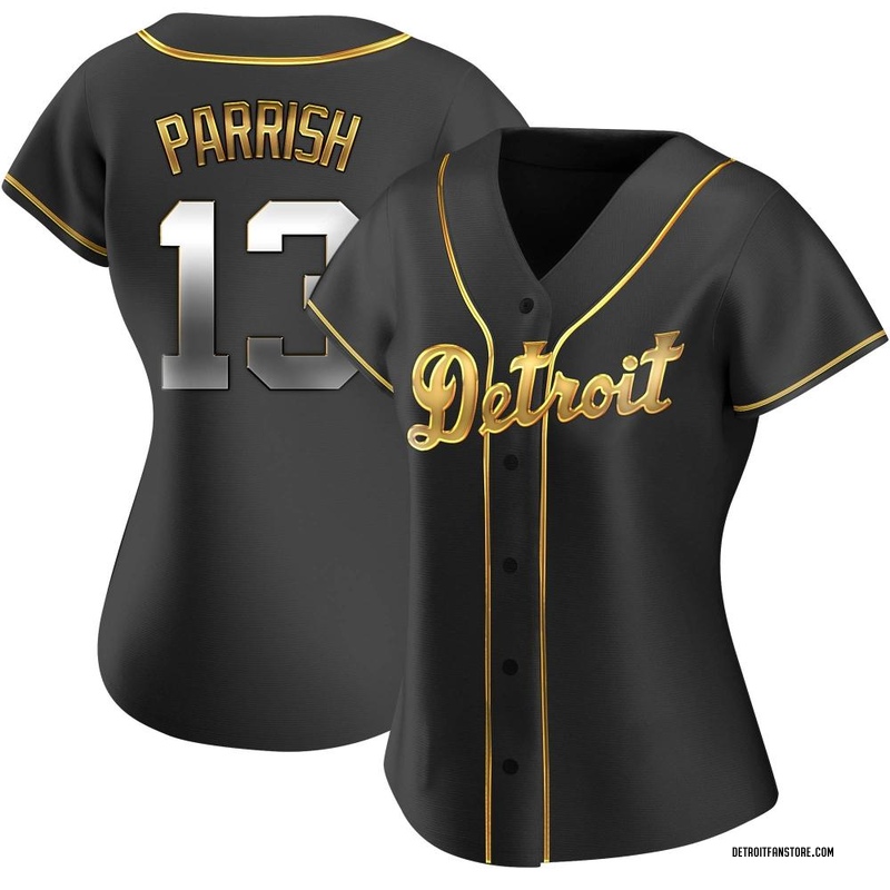 Lance Parrish Women's Detroit Tigers Alternate Jersey - Black