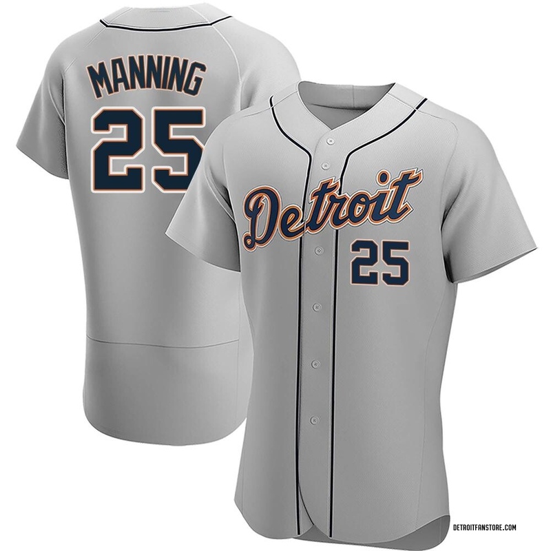 Matt Manning Men's Detroit Tigers Road Jersey - Gray Authentic