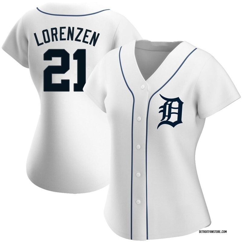Michael Lorenzen Women's Detroit Tigers Home Jersey - White Replica