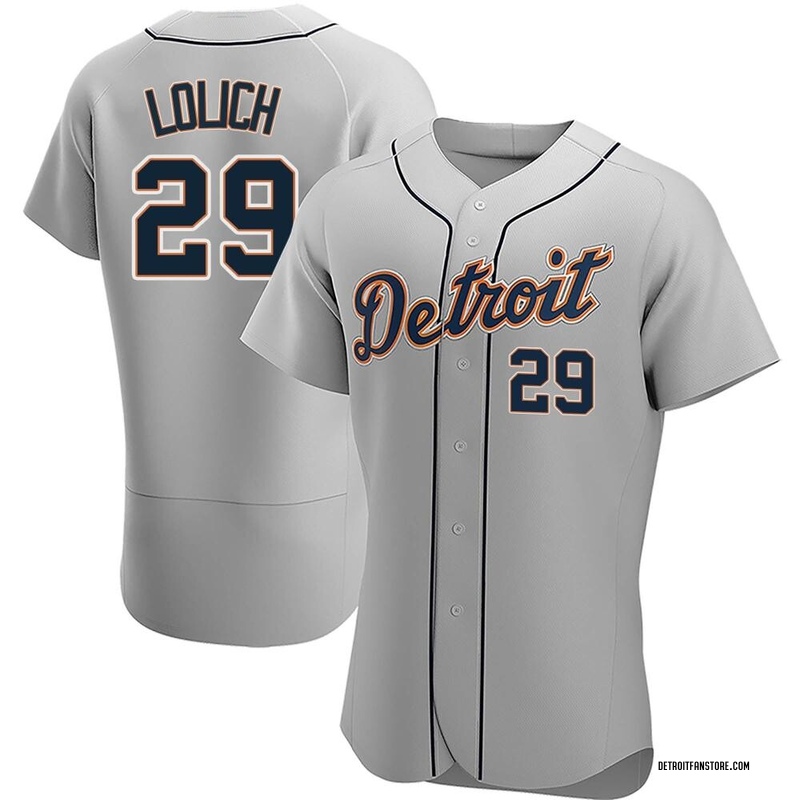 Mickey Lolich Men's Detroit Tigers Road Jersey - Gray Authentic