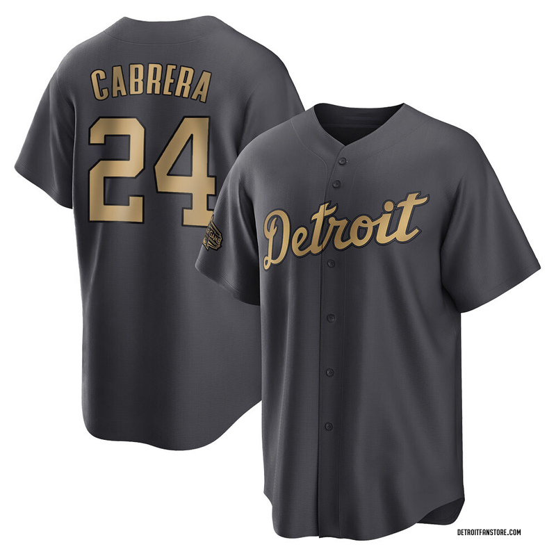 Miguel Cabrera Men's Detroit Tigers Replica 2022 All-Star Jersey