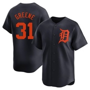 Riley Greene Men's Detroit Tigers Alternate Jersey - Navy Limited