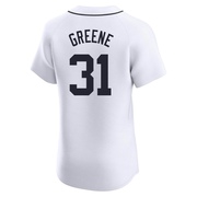 Riley Greene Men's Detroit Tigers Home Jersey - White Elite