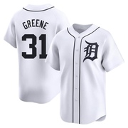 Riley Greene Men's Detroit Tigers Home Jersey - White Limited