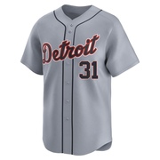 Riley Greene Men's Detroit Tigers Road Jersey - Gray Limited