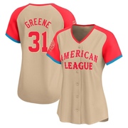 Riley Greene Women's Detroit Tigers American League 2024 All-Star Game Jersey - Cream Limited