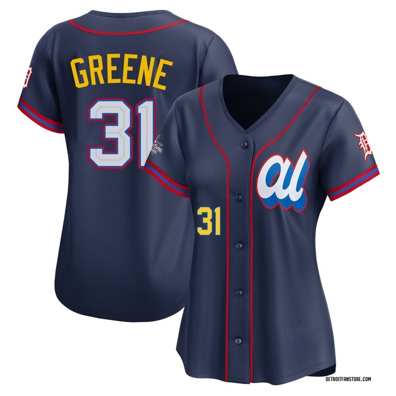 Riley Greene Women's Detroit Tigers American League 2025 All-Star Edition Jersey - Navy Limited