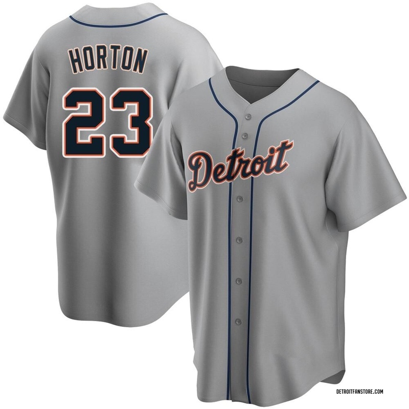 Willie Horton Men's Detroit Tigers Road Jersey - Gray Replica