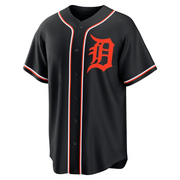Zack Short Youth Detroit Tigers Fashion Out Jersey - Black Replica